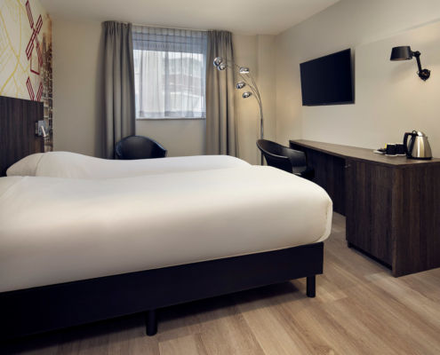 Inntel Hotels Amsterdam Centre City Twin Room Overview