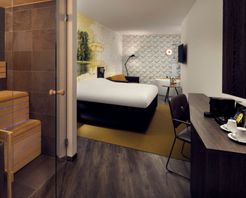 Inntel Hotels Amsterdam Centre - Suite Hotel room Overview